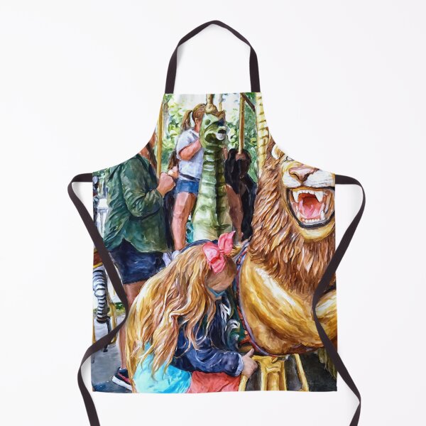 Item preview, Girl Getting on Carousel designed and sold by Susan Savad.