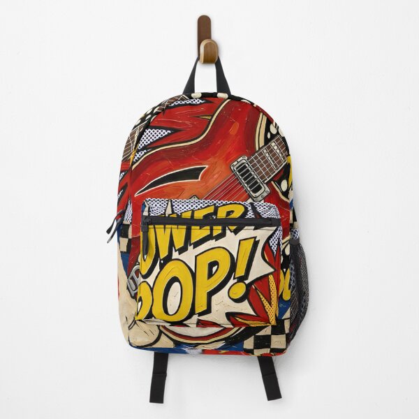 Item preview, Power Pop - Pop Art Painting - Rickenbacker Electric Guitar - sixties Mods style designed and sold by Kludoman.