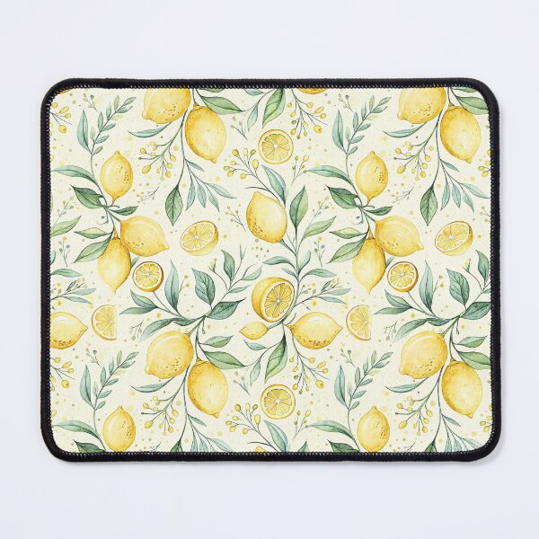 Item preview, Watercolor Lemon Branch Botanical Pattern designed and sold by Petal & Pattern Co.