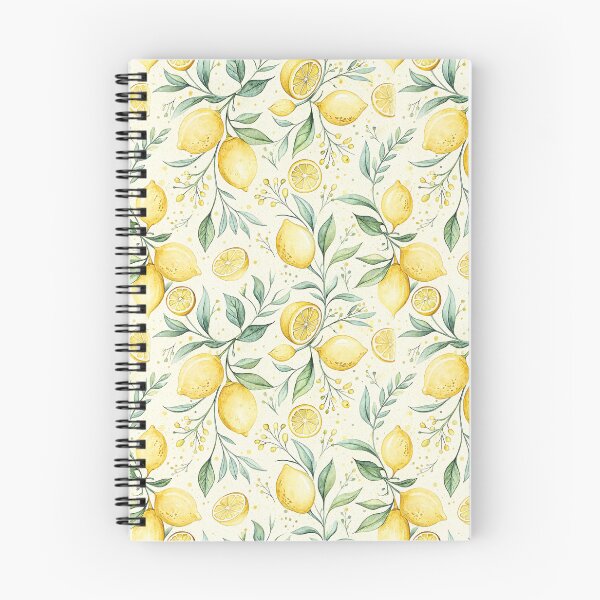 Item preview, Watercolor Lemon Branch Botanical Pattern designed and sold by Storybook Botanica.