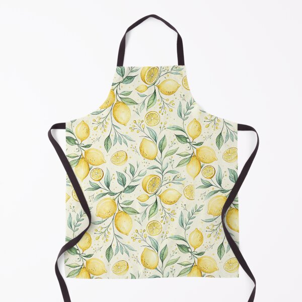 Item preview, Watercolor Lemon Branch Botanical Pattern designed and sold by Petal & Pattern Co.