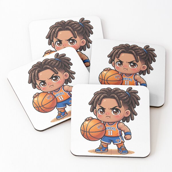 Item preview, Cute Chibi Basketball Player Blue Orange Uniform designed and sold by Pandora´s Box.