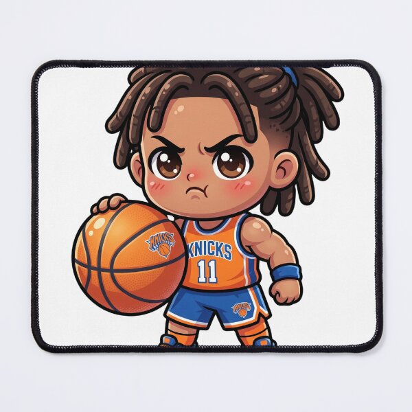 Item preview, Cute Chibi Basketball Player Blue Orange Uniform designed and sold by Pandora´s Box.