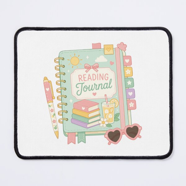 Item preview, Reading Journal | Bookish Summer designed and sold by DelicateBalance.