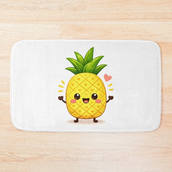Item preview, Kawaii Pineapple Full of Good Cheer designed and sold by KM Design.