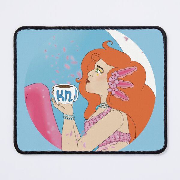 Item preview, Copy of KNchanted Logo - Cherry Blossom Axolotl Full Portrait Variant designed and sold by KNchanted.