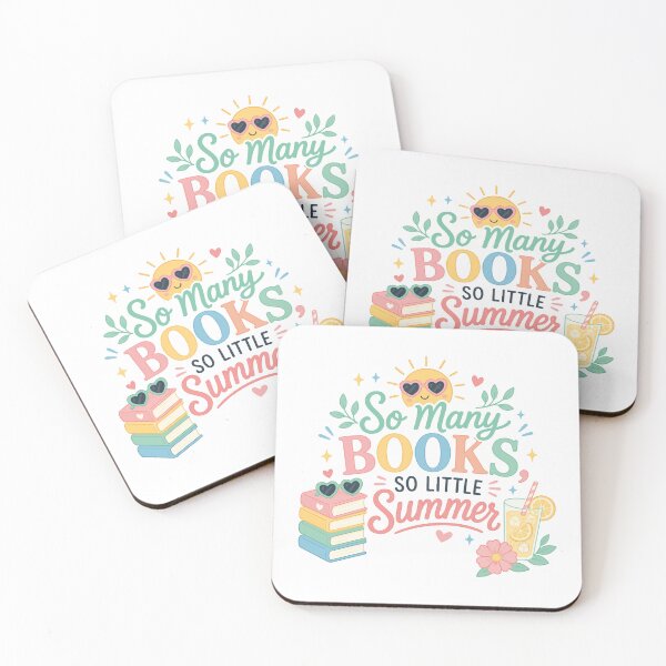 Item preview, So Many Books, So Little Summer | Bookish Summer designed and sold by DelicateBalance.