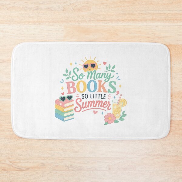 Item preview, So Many Books, So Little Summer | Bookish Summer designed and sold by DelicateBalance.