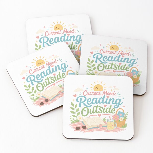 Item preview, Reading Outside | Bookish Summer designed and sold by DelicateBalance.