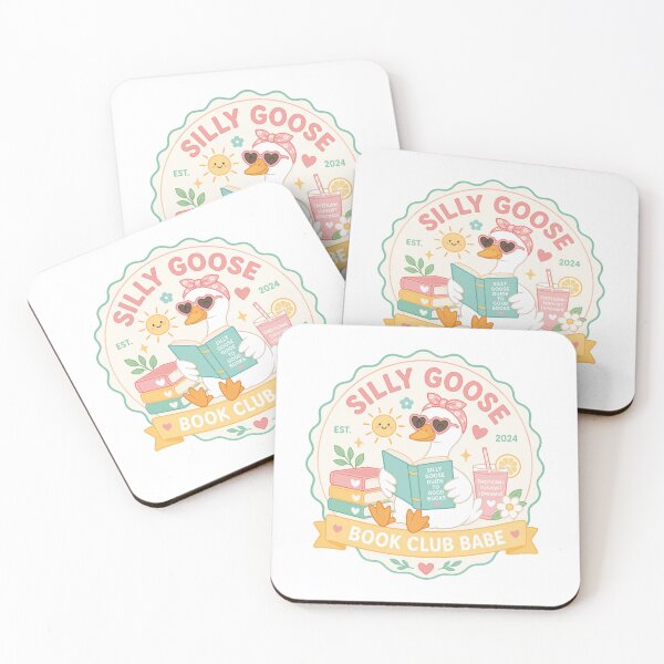 Item preview, Silly Goose Book Club | Bookish Summer designed and sold by DelicateBalance.