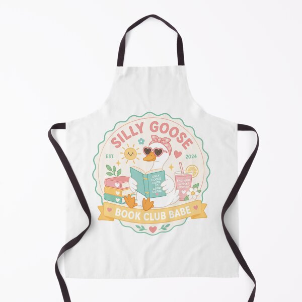 Item preview, Silly Goose Book Club | Bookish Summer designed and sold by DelicateBalance.