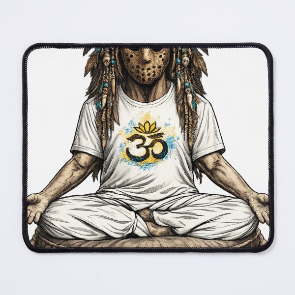 Item preview, Silent Warrior of the Sacred Om designed and sold by Freak Dimension.