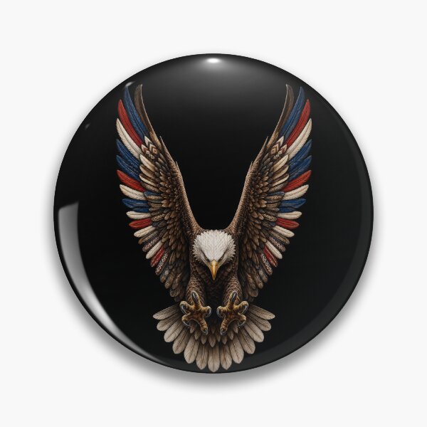 Item preview, Native Inspired Bald Eagle Attack designed and sold by FREENATION2026.