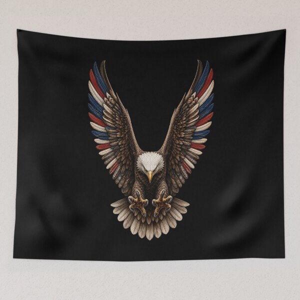 Item preview, Native Inspired Bald Eagle Attack designed and sold by FREENATION2026.