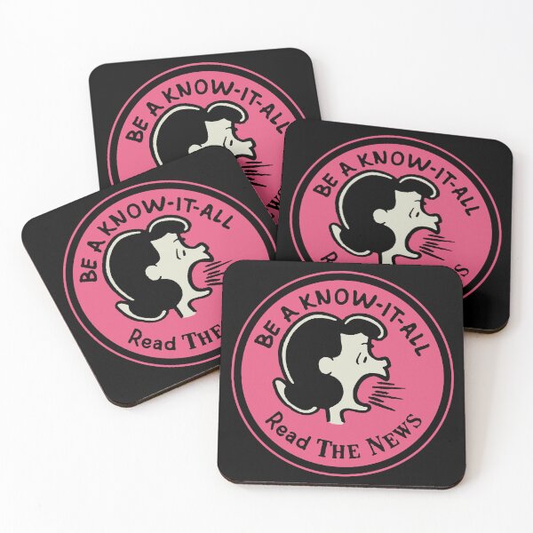 Item preview, Be A Know It All Read The News Vintage Retro Pop Art Parody Comic Graphic designed and sold by wmxdesign.