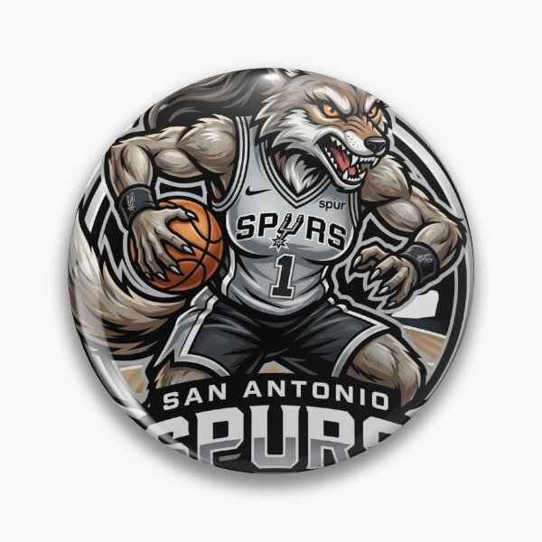 Item preview, Aggressive Female Wolf Basketball Shield Mascot designed and sold by Pandora´s Box.