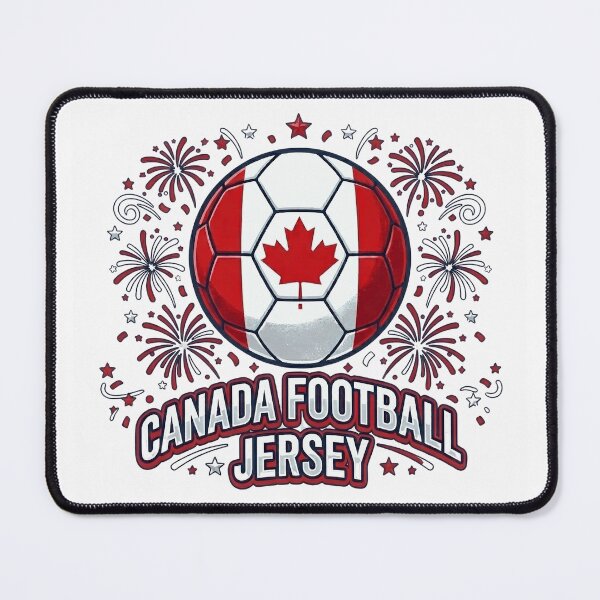 Item preview, Canada Football Jersey Soccer Fan Patriotic Fireworks Graphic designed and sold by Basma Designs | Funny Shirts, Stickers & Mugs.