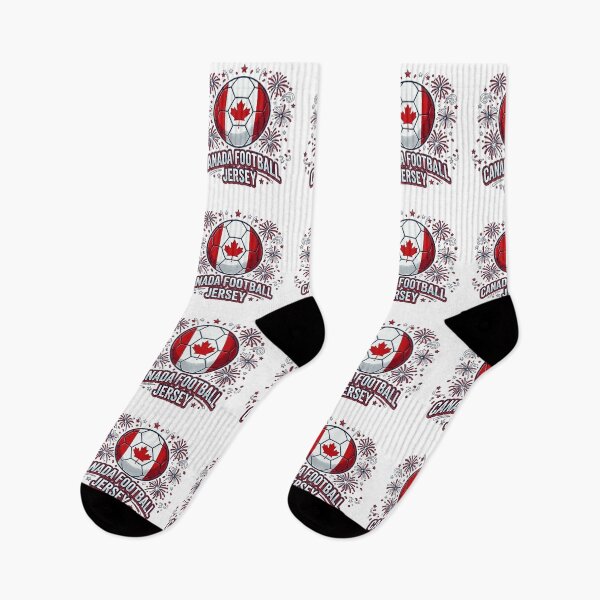 Item preview, Canada Football Jersey Soccer Fan Patriotic Fireworks Graphic designed and sold by Basma Designs | Funny Shirts, Stickers & Mugs.