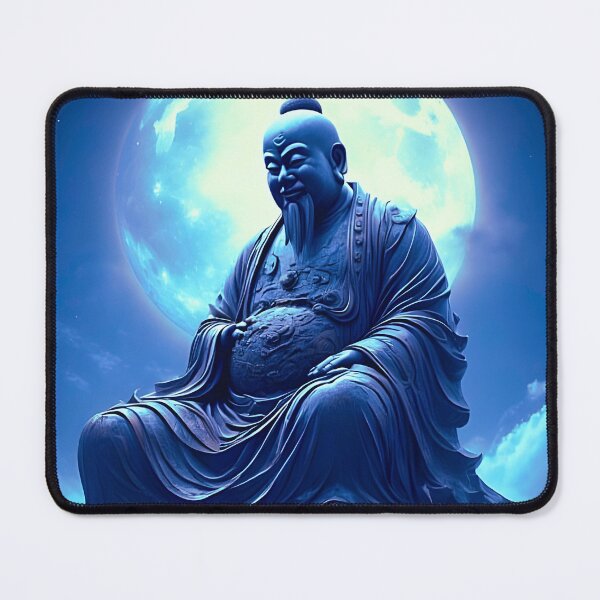 Item preview, The Moon’s Blessing Over the Celestial Statue designed and sold by ZenGrooves.