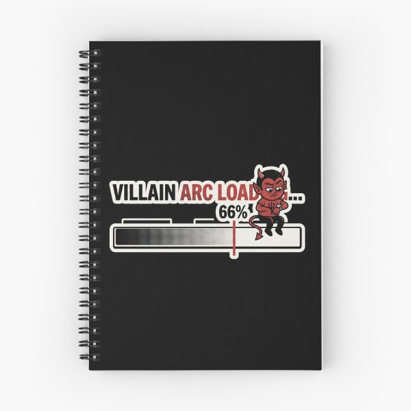 Item preview, Villain Arc Loading 66% Funny Sticker designed and sold by BooDesignStudio.