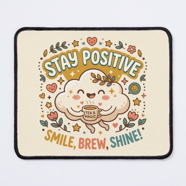 Item preview, Stay Positive Cloud designed and sold by Amir Faysal.