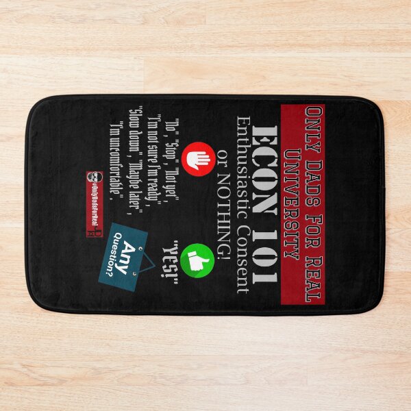 Item preview, Enthusiastic Consent Or Nothing (Black) *More Colors Available in Collection designed and sold by OnlyDadsForReal.