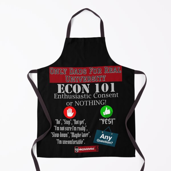 Item preview, Enthusiastic Consent Or Nothing (Black) *More Colors Available in Collection designed and sold by OnlyDadsForReal.