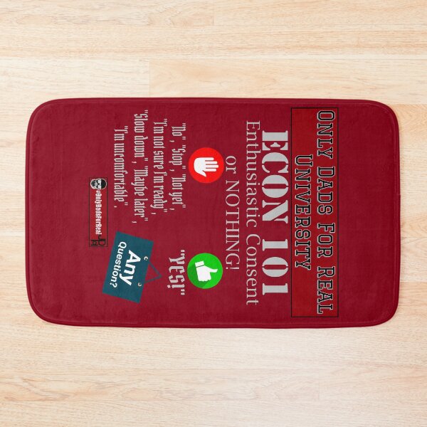Item preview, Enthusiastic Consent Or Nothing (Maroon) *More Colors Available in Collection  designed and sold by OnlyDadsForReal.
