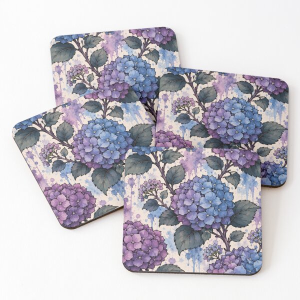 Item preview, Hydrangeas & Watercolor designed and sold by fairycoffins.
