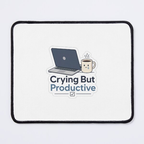 Item preview, Crying But Productive designed and sold by VIBE BY NADA.