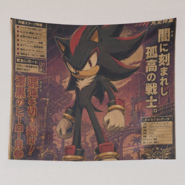 Item preview, Super Speedster Shadow Chad designed and sold by AnimeArsenalPrints.