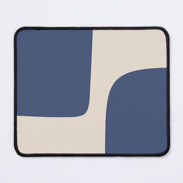 Item preview, Navy Blue Modern Abstract Shapes Art designed and sold by NicoleYoungStudio.