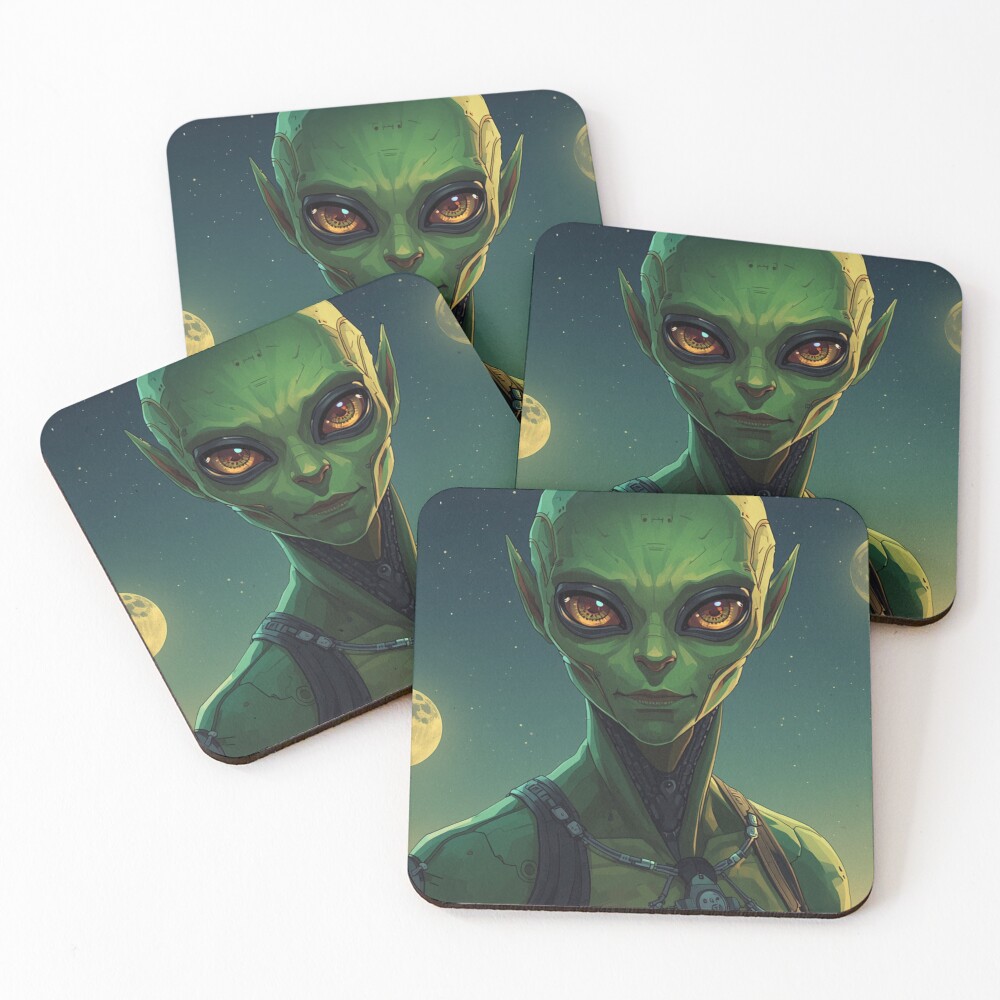 Item preview, Coasters (Set of 4) designed and sold by Ricewantstea.