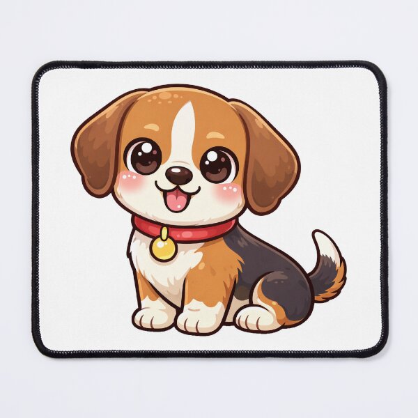 Item preview, Cute Beagle Puppy Kawaii Dog Cartoon | Adorable Pet Lover Gift Design designed and sold by GMACgraphicsCo.