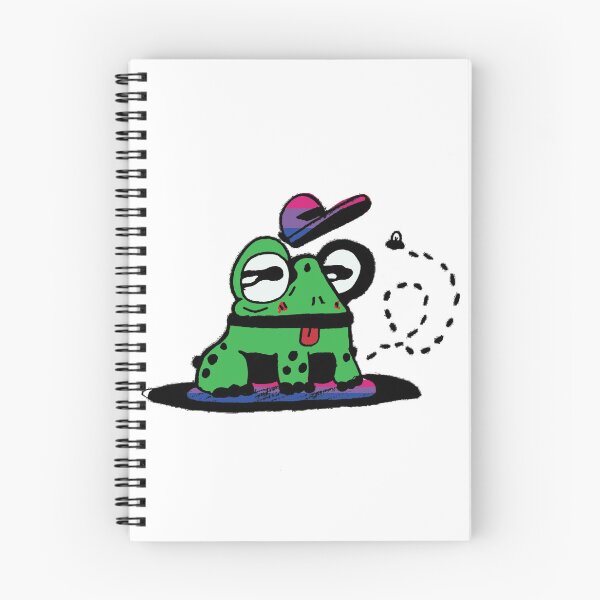 Item preview, Frog with Bisexual Pride designed and sold by Scribnib.