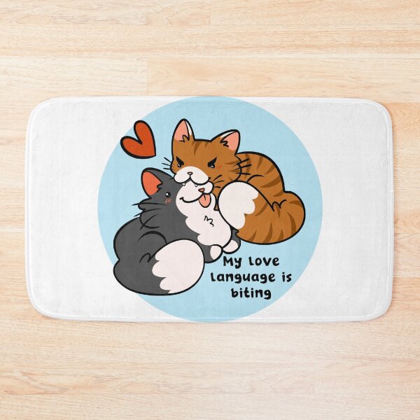 Item preview, My Love Language is Biting designed and sold by Danni Doodles.