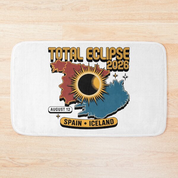 Item preview, Total Solar Eclipse 2026 Spain & Iceland designed and sold by MerchlyMike.