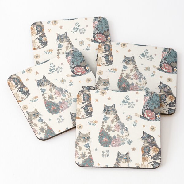 Item preview, Cat pattern designed and sold by Ricewantstea.
