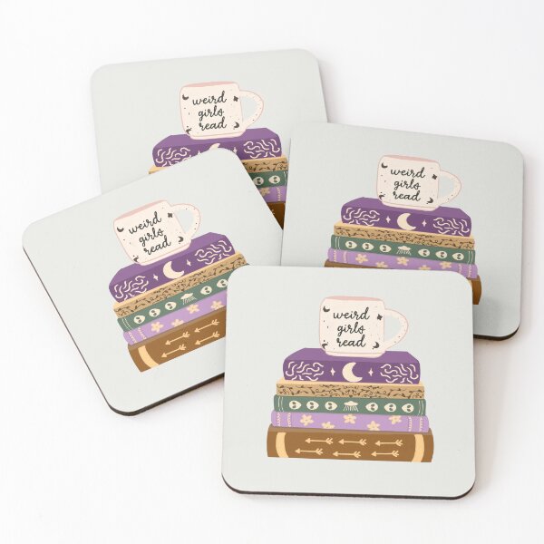 Item preview, Weird Girls Read designed and sold by Cozy Nerdy Things.