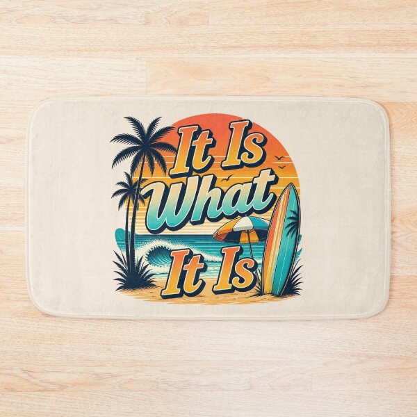 Item preview, It Is What It Is – Tropical Sunset Streetwear Design designed and sold by ABLAT_CREATIONS.