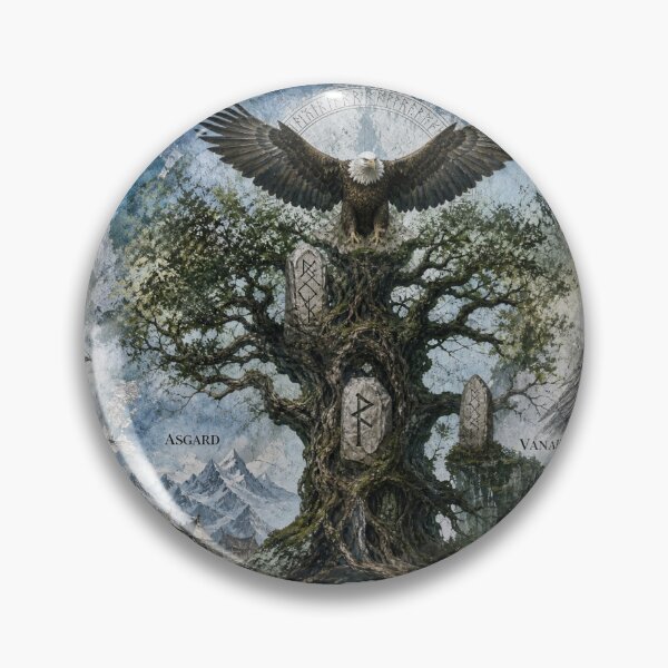 Item preview, Yggdrasil's Embrace: Realms of Norse Mythology designed and sold by DarVibe Designs.