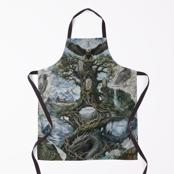 Item preview, Yggdrasil's Embrace: Realms of Norse Mythology designed and sold by DarVibe Designs.