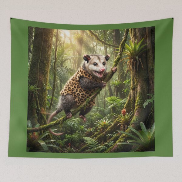 Item preview, Virginia Possum Stars as Tarzan designed and sold by Tridentulus.