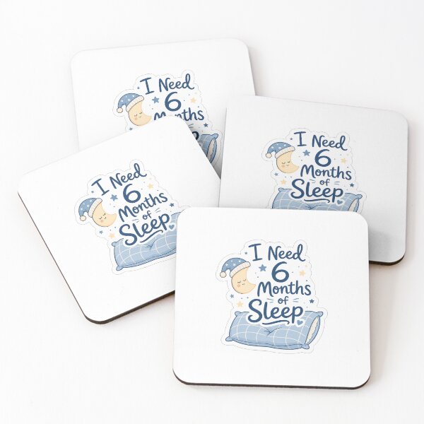 Item preview, I Need 6 Months of Sleep designed and sold by VIBE BY NADA.