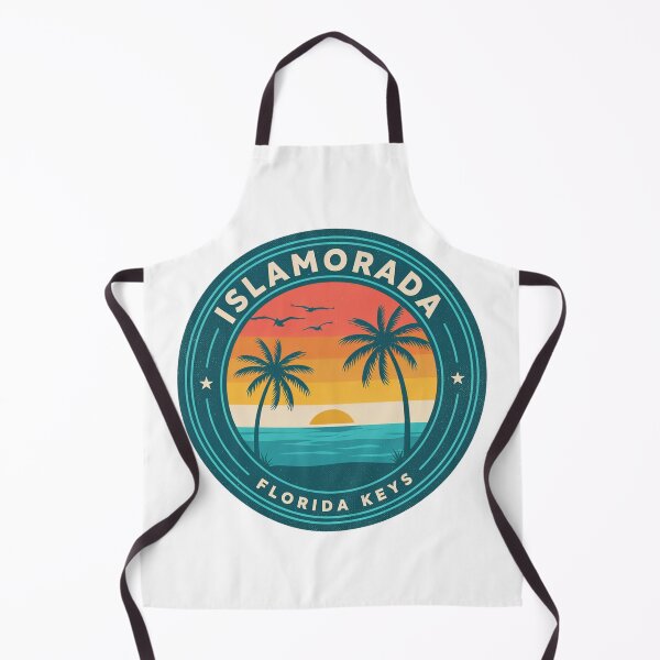 Item preview, Islamorada Florida Keys Sunset Retro Badge – Tropical Beach Vacation Travel Design designed and sold by ArcticFoxStudio.