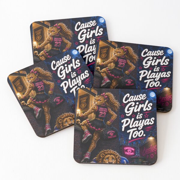 Item preview, Cause Girls is Playas Too designed and sold by ClearlyLions.
