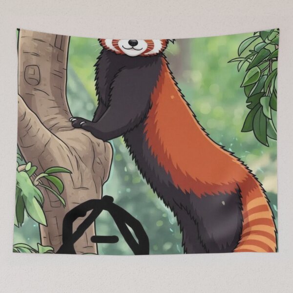 Item preview, Red Panda Therian Design. designed and sold by Freakcreations9.