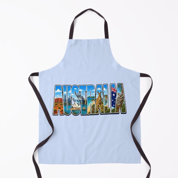 Item preview, Australia Landscape Typography designed and sold by Myra365Art.