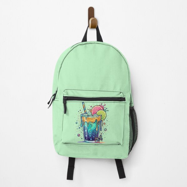 Item preview, Tropical Splash – Colorful Summer Drink Art designed and sold by Dogandesighn.