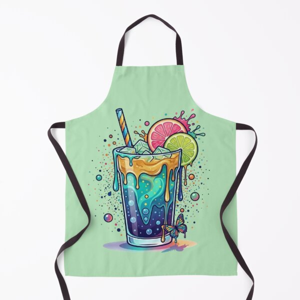 Item preview, Tropical Splash – Colorful Summer Drink Art designed and sold by Dogandesighn.